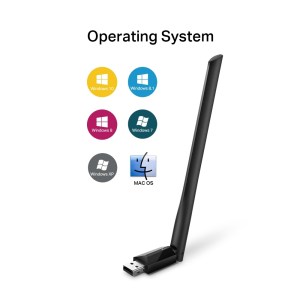 ARCHER T2u Plus Adaptateur Usb Wifi Double Bande Haute Portée Ac600